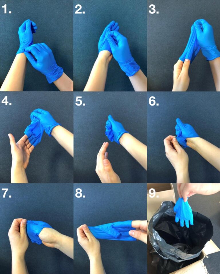 how-to-remove-glove-safely-infographic-in-2021-infographic-gloves